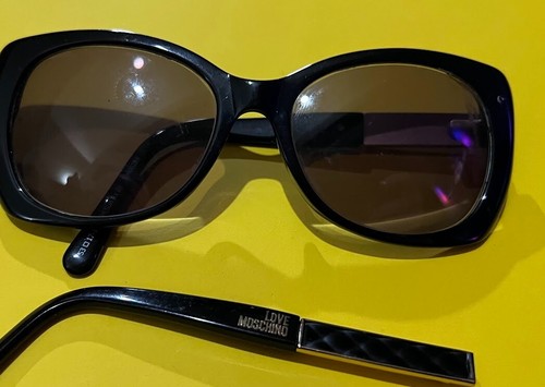 Black gold logo love moschino - black,