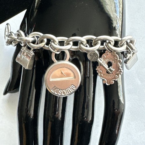 Moschino charm bracelet time - moschino,