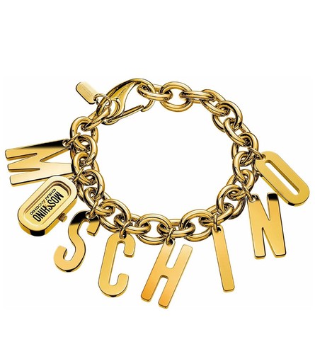 Vintage moschino logo gold - vintage,