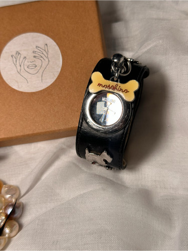 Vintage moschino dog bone cuff - vintage,