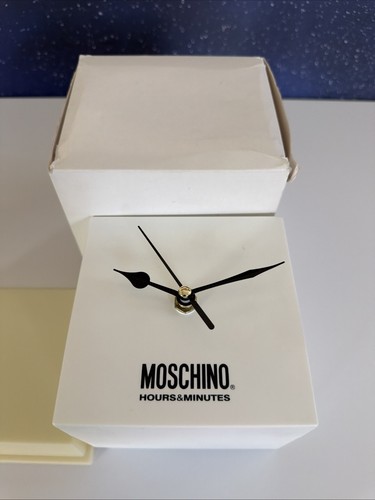 Moschino vintage plastic white - moschino,